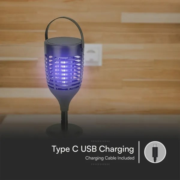 LED Cattura insetti solare LED/1,3W/3,7V IP24 20 mm