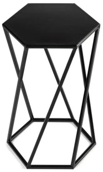 Portafiori 40x24 cm nero