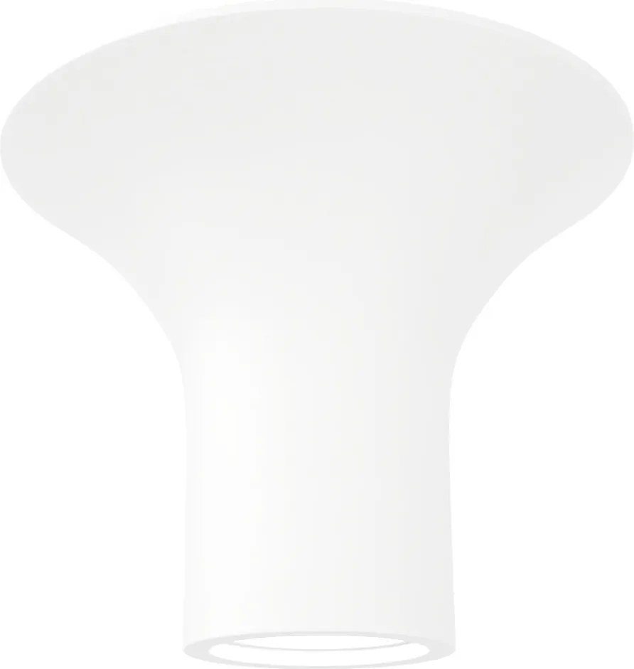 Plafoniera Ø167x90mm GU10 in Gesso Pitturabile Rotonda