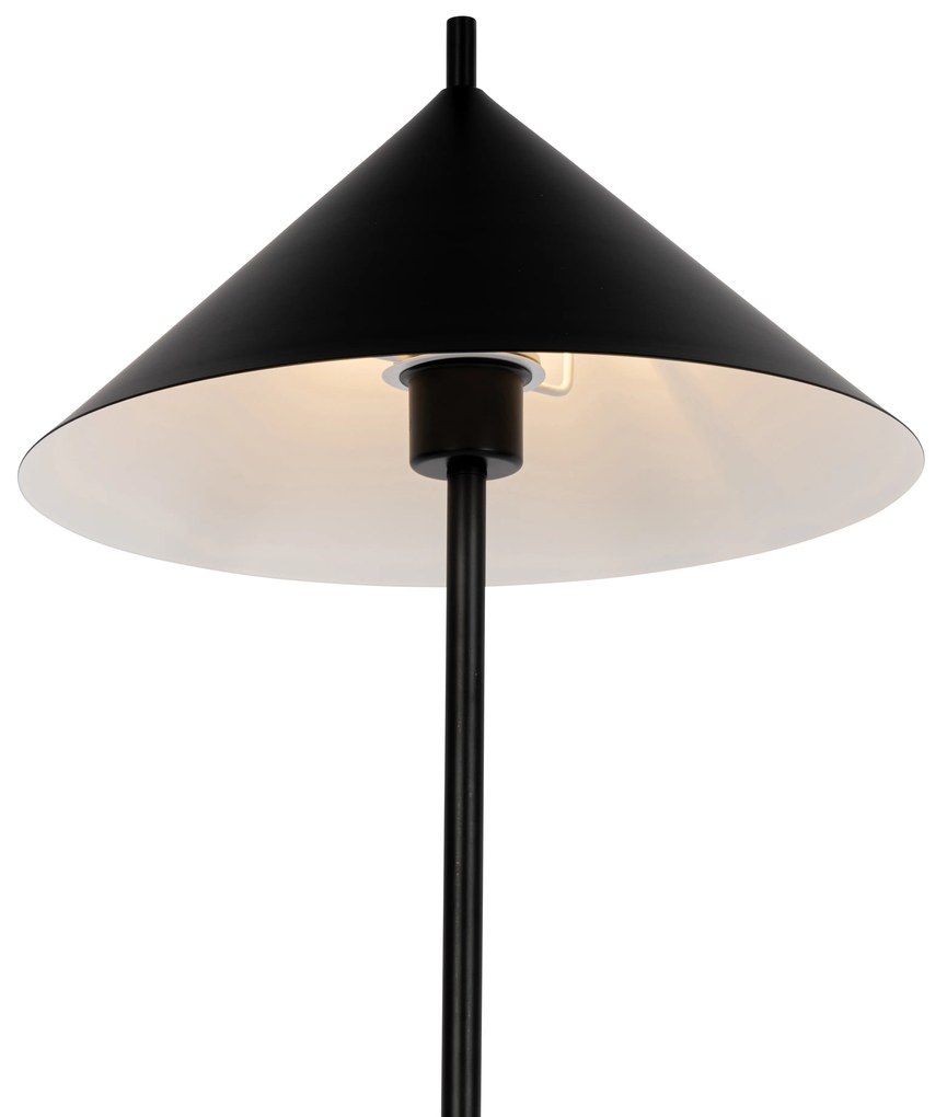 Lampada da terra di design nera - Triangolo