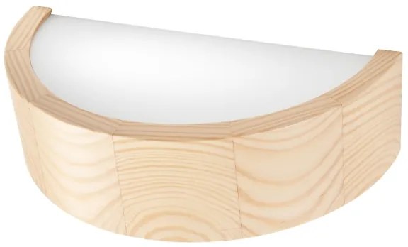 Applique NATURAL 1xE27/60W/230V pino