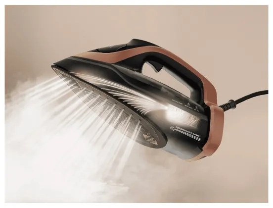 Tefal - Ferro da stiro a vapore ULTIMATE POWER 3200W/230V rame/nero