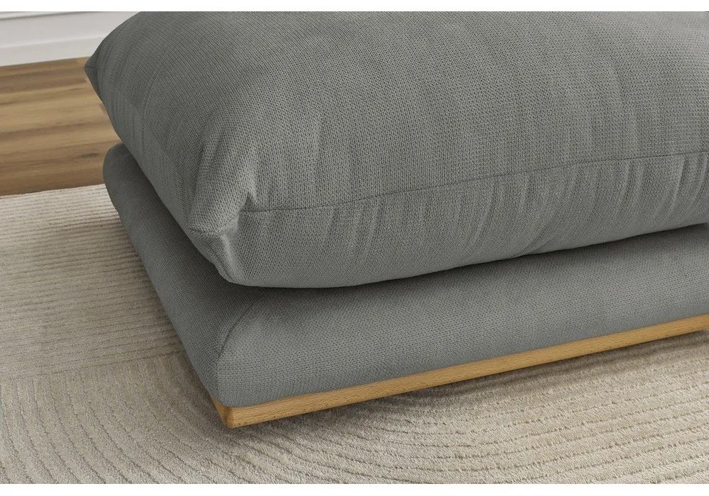 Poggiapiedi grigio Ernest – Bobochic Paris