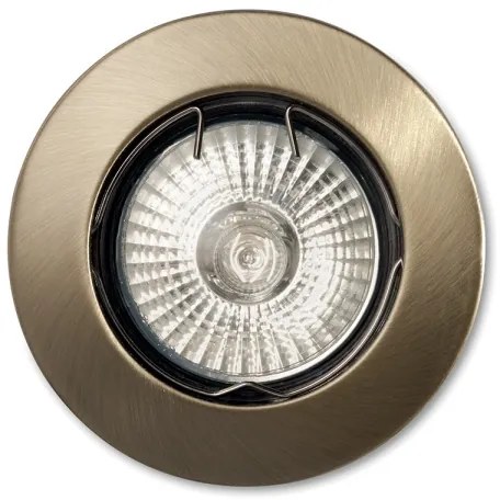 Ideal Lux - Faretto da incasso JAZZ 1xGU10/50W/230V Ø 7,7 cm bronzo