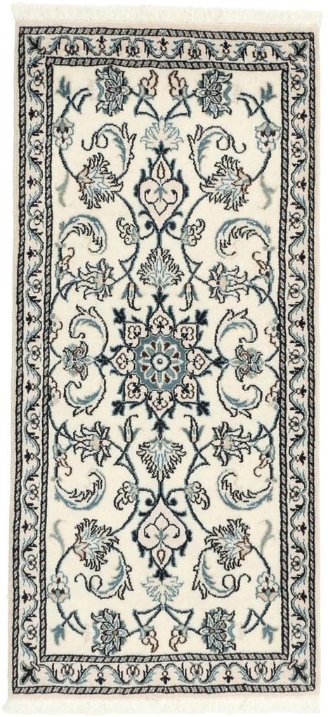 Nain Tappeto 140x70 Beige (Iran) Annodato A Mano