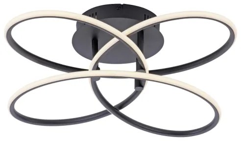 Leuchten Direkt 15660-18 - Lampadario a plafone LED dimmerabile NODE LED/27W/230V