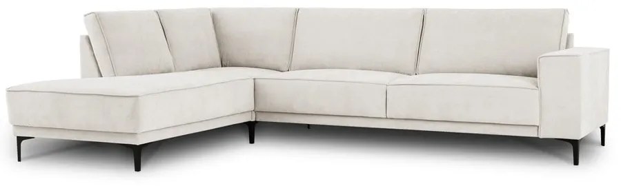 Divano angolare color crema (con penisola a sinistra) Copenhagen – Scandic