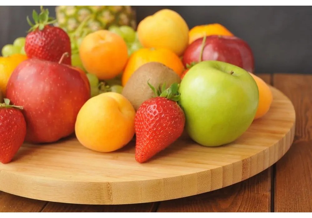 Vassoio rotante in bambù Fiesta - Bambum