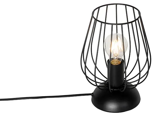 Moderna lampada da tavolo nera - Palica