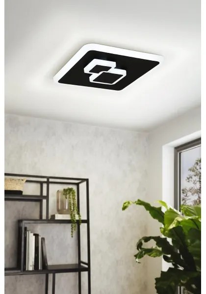 Eglo 30658 - Plafoniera LED CADEGAL LED/7,8W/230V nero