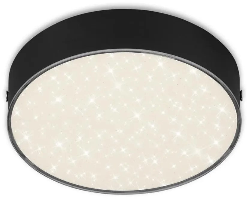 Briloner 7072-415 - Plafoniera LED STAR SKY LED/11W/230V diametro 15 cm nero