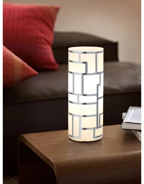Eglo 91971 - Lampada da tavolo  BAYMAN E27/60W/230V