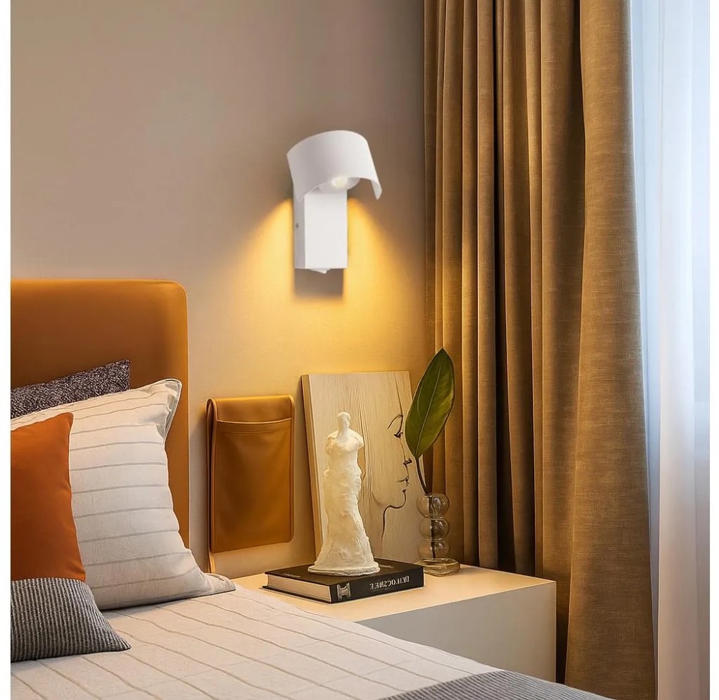 Brilagi - Applique a LED VASTO LED/3W/230V bianco