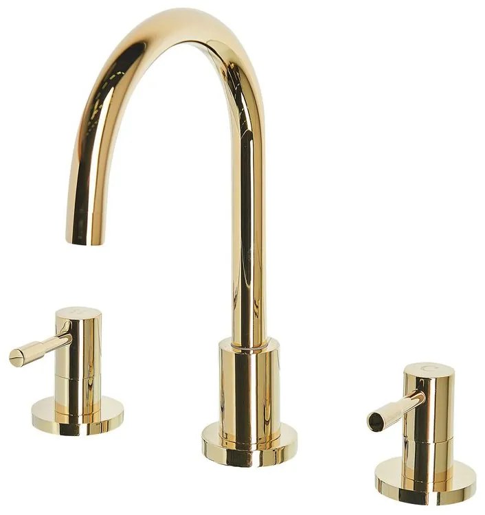 Rubinetto da bagno dorato SIPI Beliani
