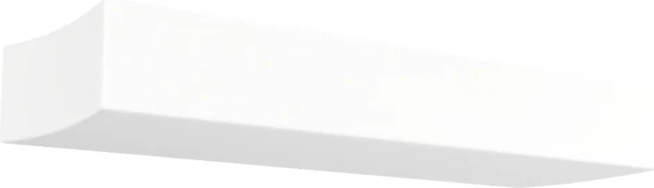 Applique da Parete G9 Rettangolare a Luce Indiretta in Gesso