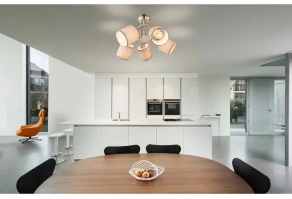 Globo 15185-5D - Lampadario fisso PACO 5xE14/25W/230V