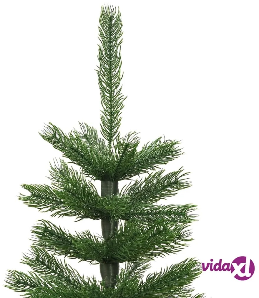 vidaXL Albero di Natale Artificiale Sottile con Base 120 cm PE