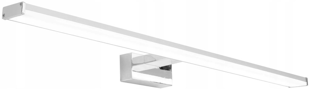 LAMPADA DA PARETE DA BAGNO LED SOPRA SPECCHIO 18W 90CM APP371-1W CROMO