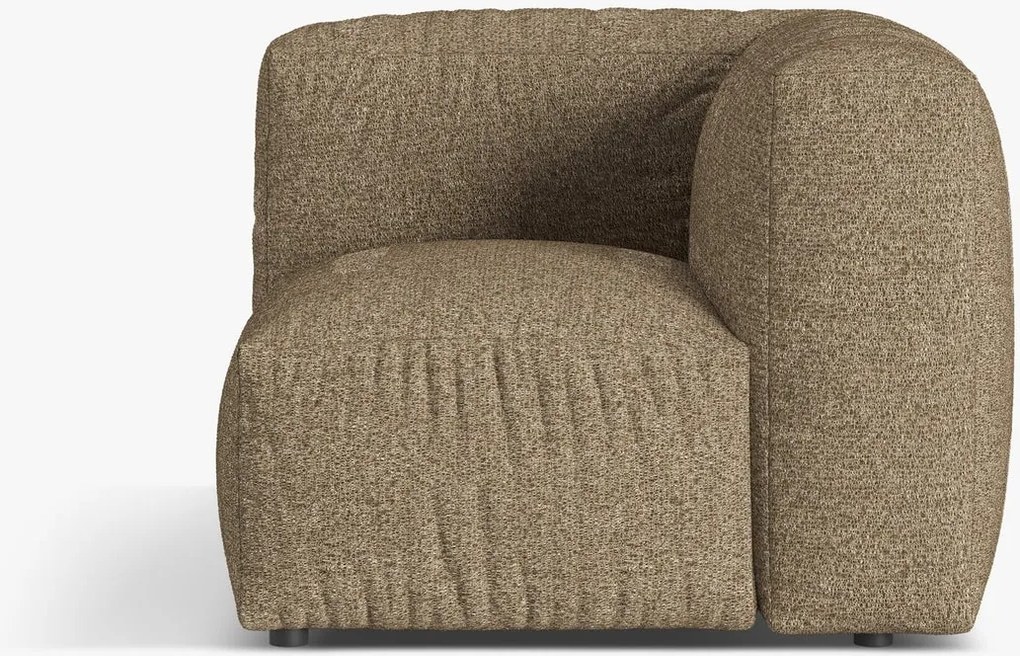 Modulo angolare Martina in Bouclé Baloo – L106cm