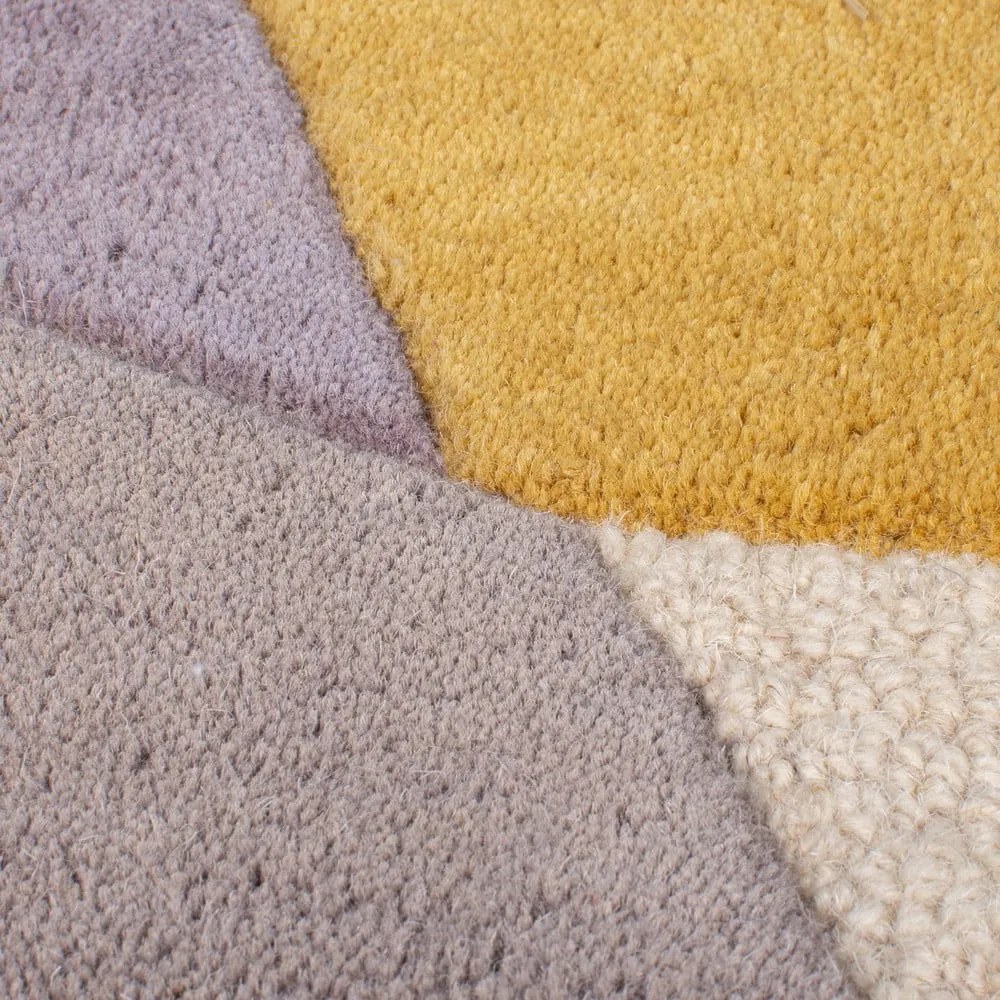 Passatoia in lana tessuta a mano 60x230 cm Glow Multi – Flair Rugs