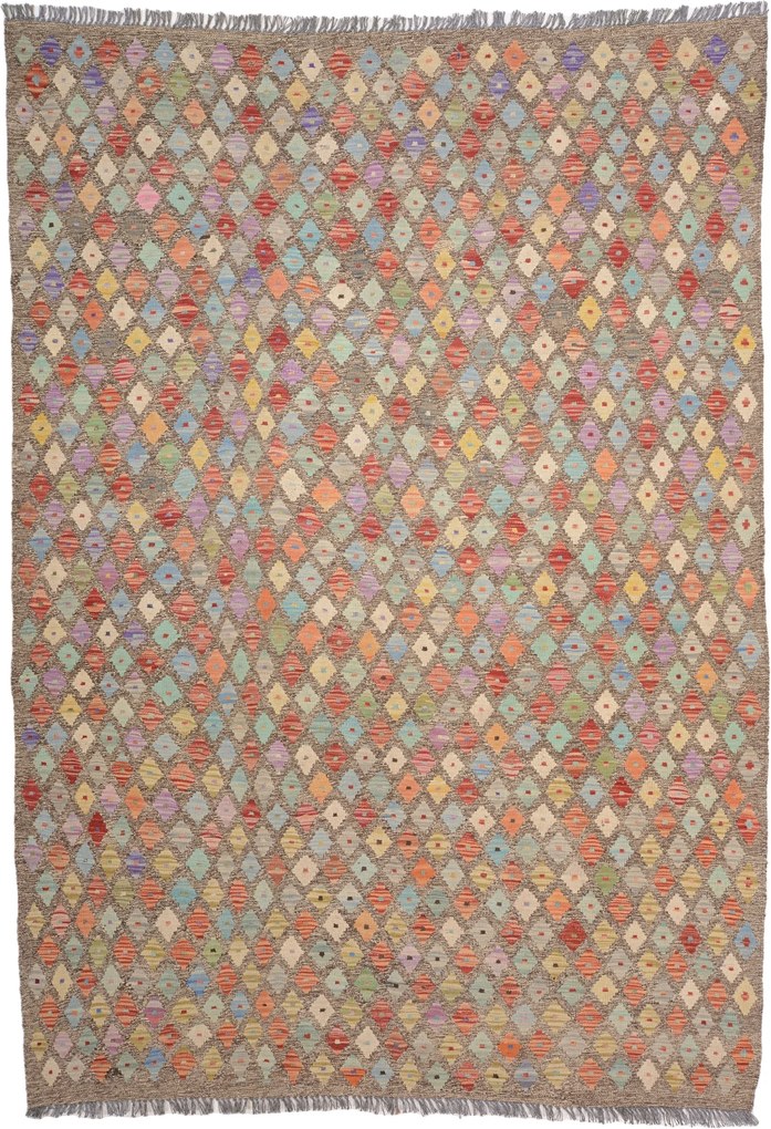 Kilim Tappeto 250x170 (Afghanistan) Tessuto A Mano