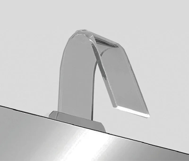Faretto Otto f44 cromo LED l12 h16,5 p14,5 luce naturale