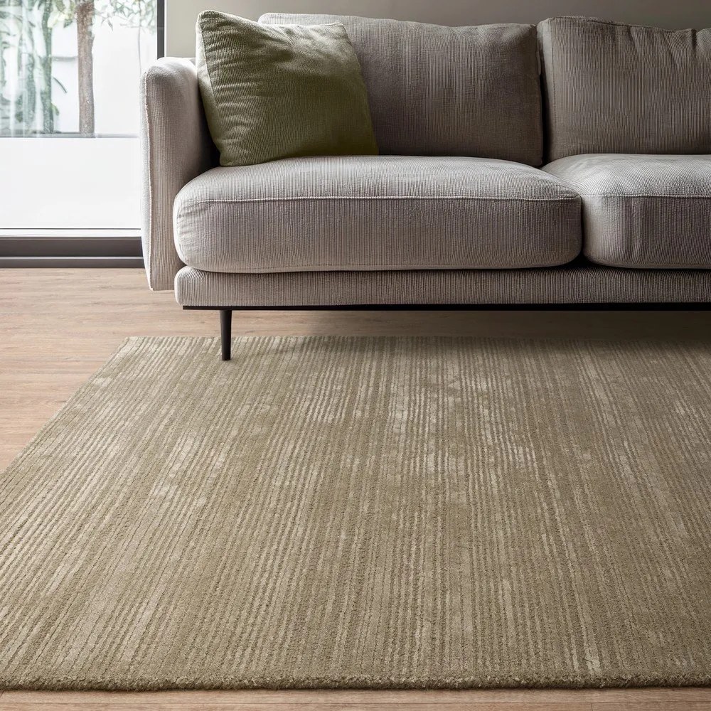 Tappeto in lana verde salvia tessuto a mano 160x230 cm Henley Sage - Asiatic Carpets