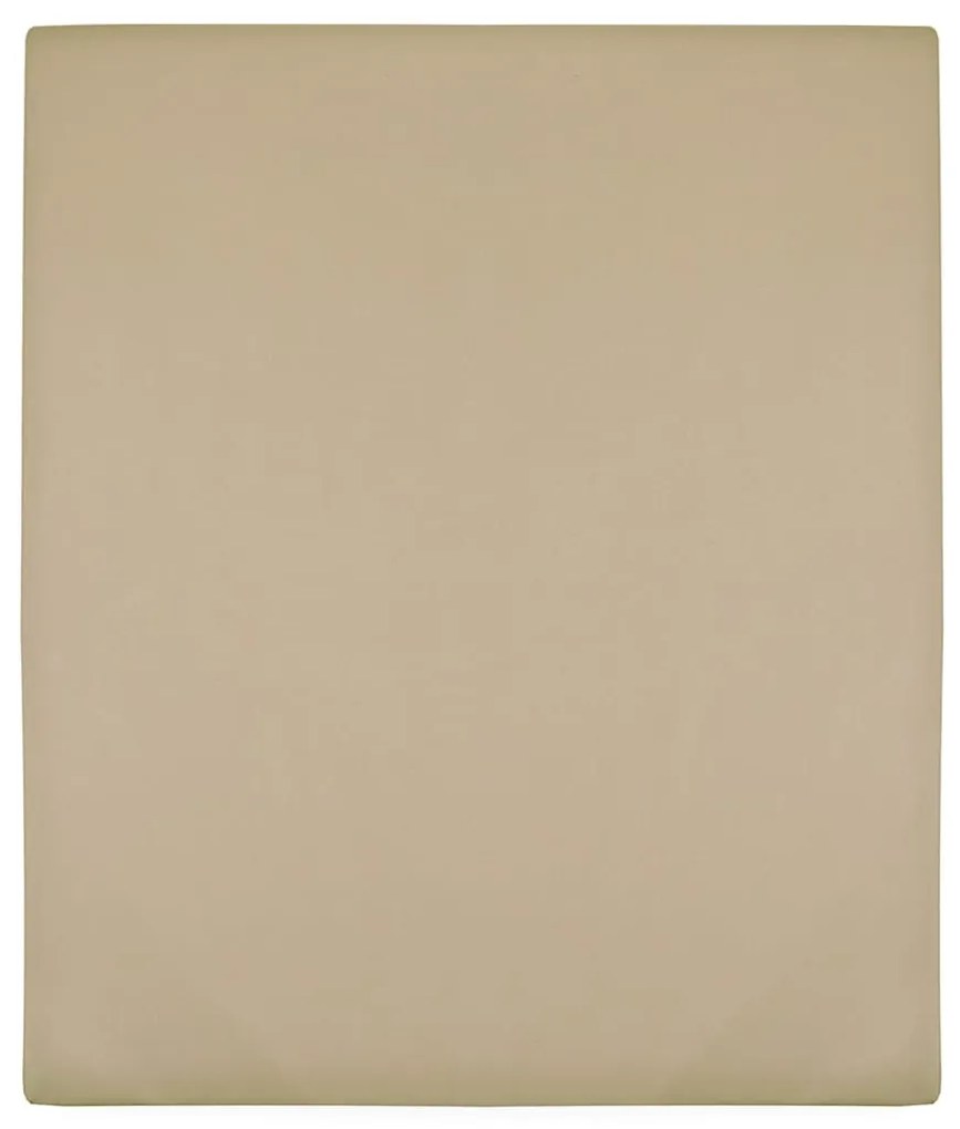 Lenzuola Con Angoli Jersey 2pz Tortora 160x200 Cm Cotone /