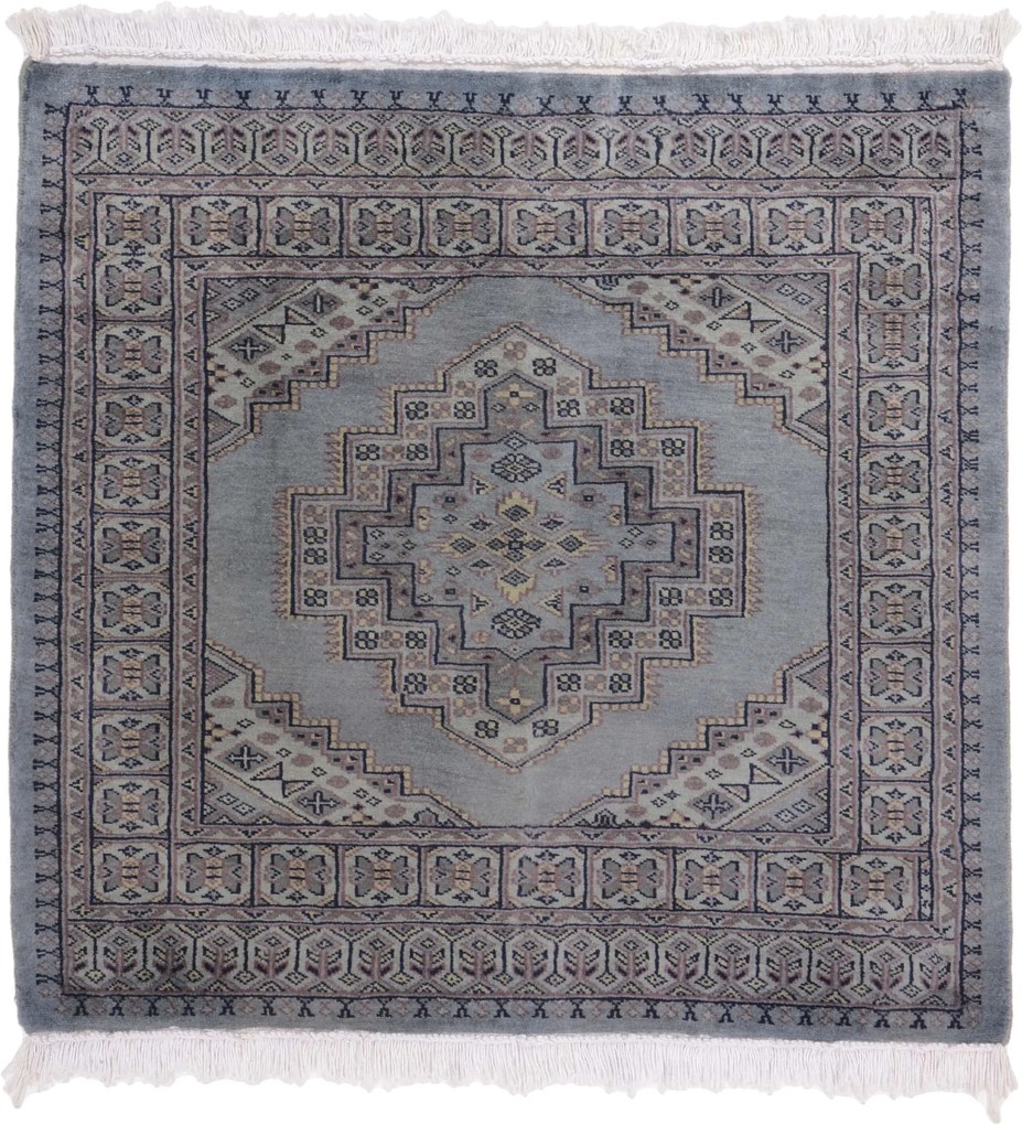 Bokhara Tappeto orientale 90x90 (Pakistan) Annodato A Mano