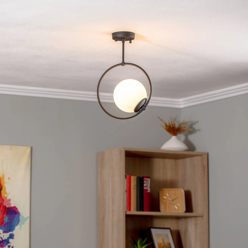 Plafoniera soffitto GMN-000013 Opviq, dimmerabile, Nero, Soggiorno / Sala da pranzo, Moderno, Plafoniera