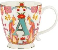 Tazza mug lettera A 450 ml Royal Garden