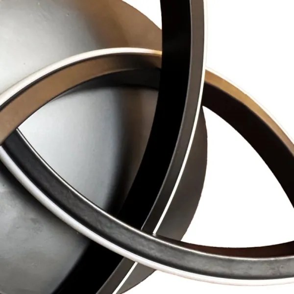 Plafoniera LED dimmerabile LED/70W/230V 3000-6500K nero + telecomando