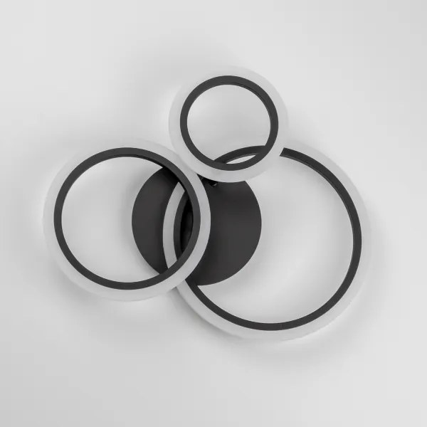 Brilagi - Lampadario a plafone LED dimmerabile ORBITS LED/40W/230V 3000-6500K nero + +TC