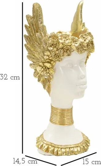 Scultura Athena Cm 15X14,5X32