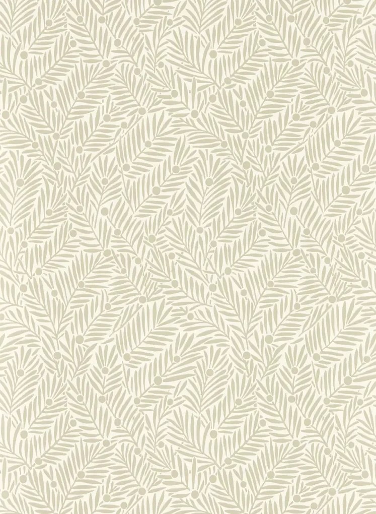 Morris & Co Carta da parati Yew & Aril - Rice Paper
