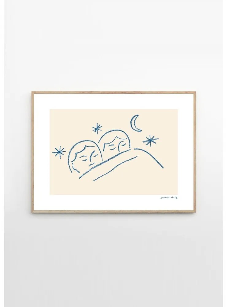 Poster 40x30 cm Slumber – Amélie Lehoux – The Poster Club