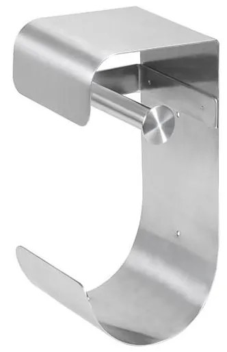 Portarotolo per carta 12,5x26 cm acciaio inossidabile/argento