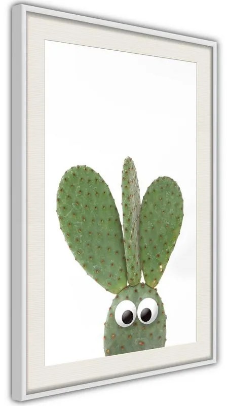 Poster  Funny Cactus III  Cornice Quadri Cornice d'oro con passe-partout, Larghezza x Altezza Home decor 20x30