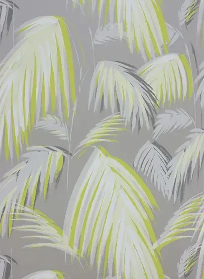 Tapete Tropicana von Osborne & Little - Silver/ Lemon