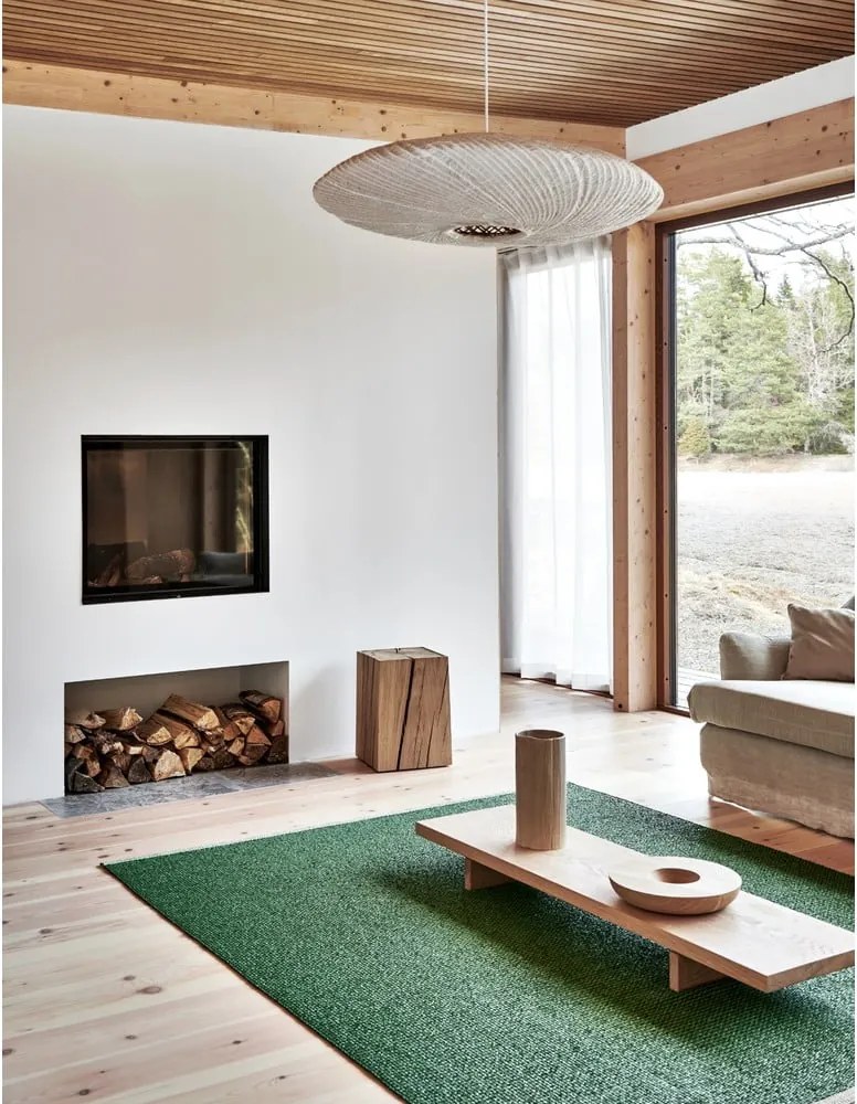 Tappeto da interno/esterno verde 140x200 cm Mono Leaf Oregano – Pappelina