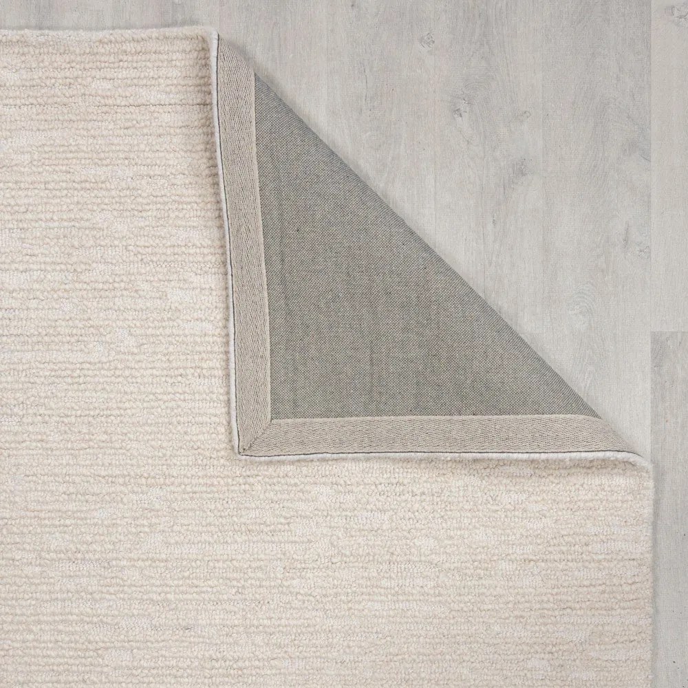 Tappeto avorio in lana tessuto a mano 160x230 cm Harris Boucle – Flair Rugs
