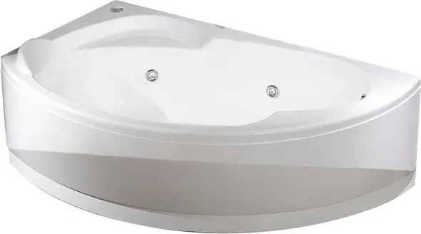Vasca idromassaggio SAMOA bianco 150 x 85 cm sx 5 bocchette jets orientabili