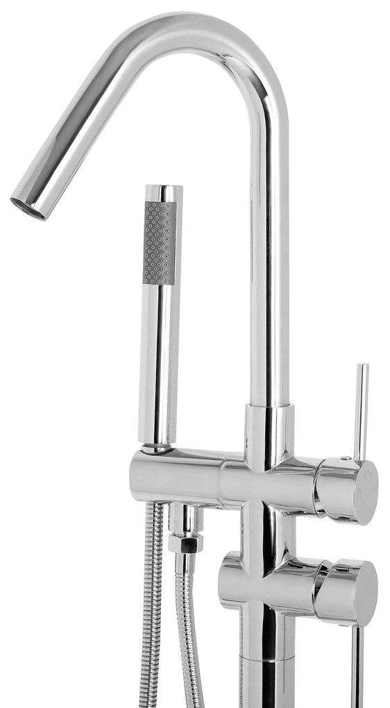 Rubinetteria freestanding con miscelatore VICTORIA Beliani