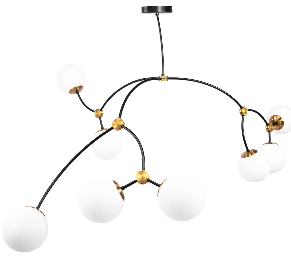 Lampada da soffitto BLACK MAT APP1673-8CP