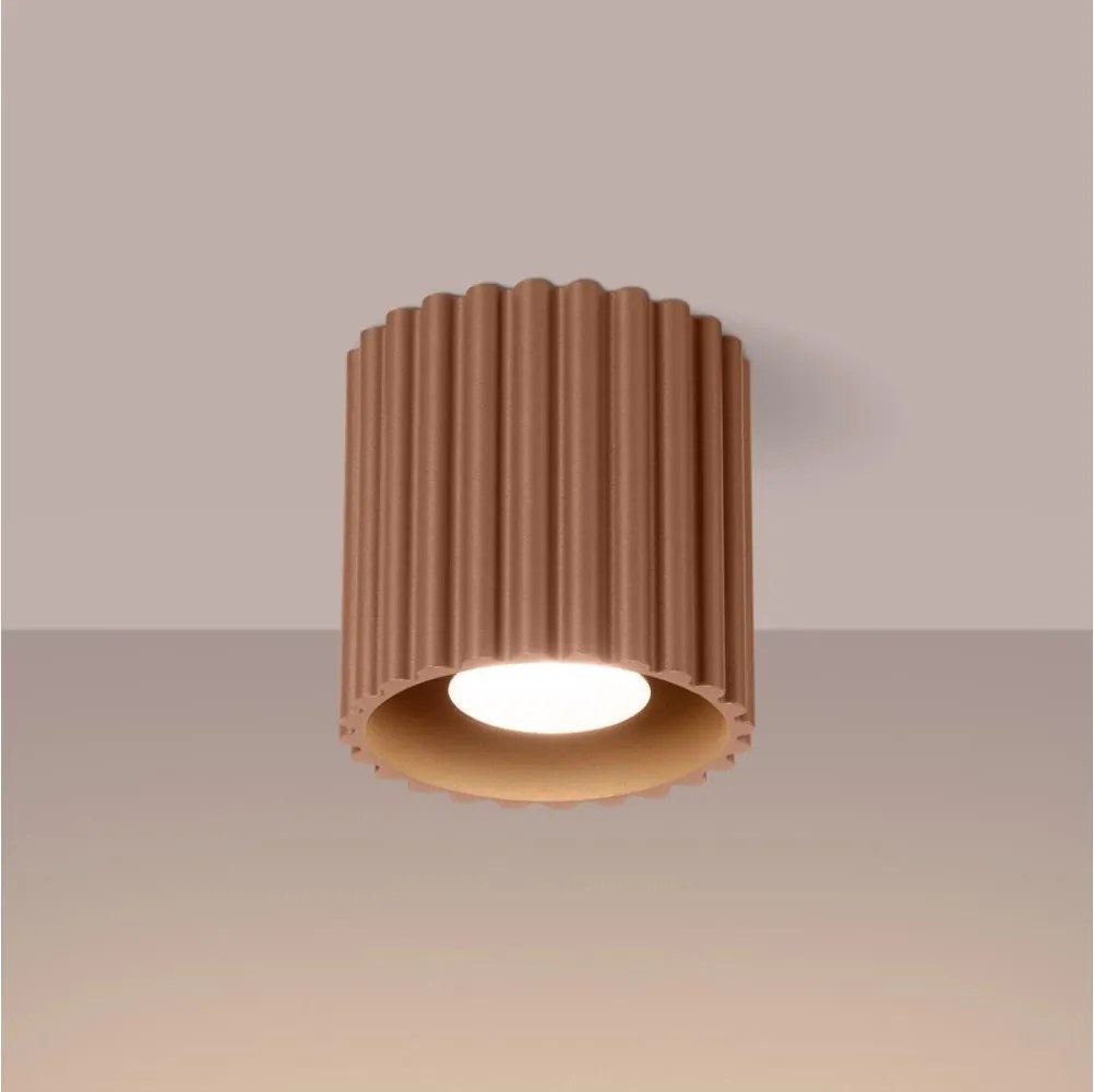 Brilagi - Faretto SFERA 1xGU10/10W/230V Ø 10 cm marrone