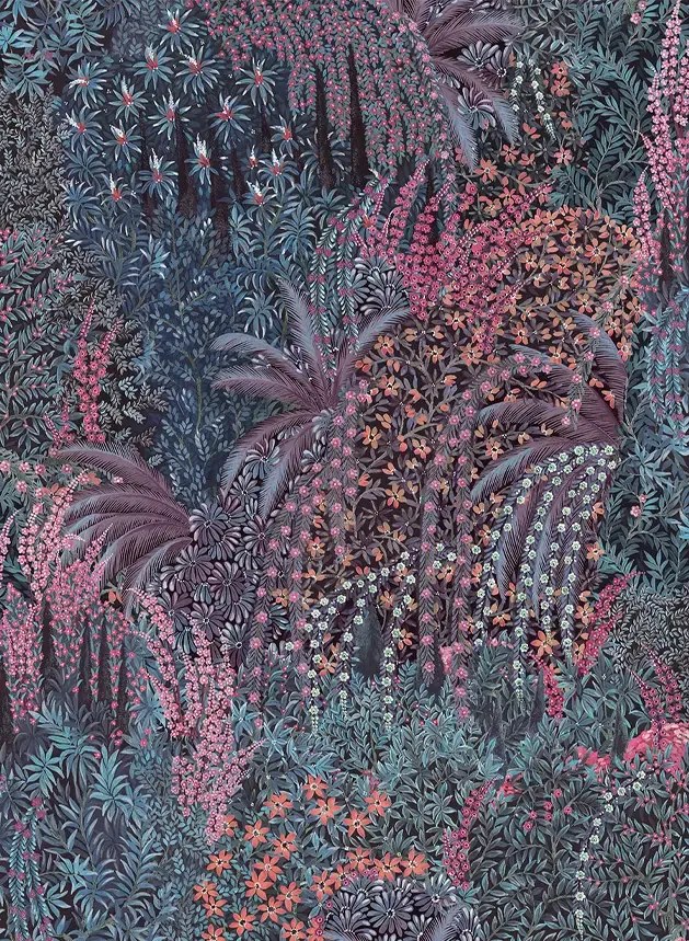 Cole & Son Carta da parati Cascade - Violet