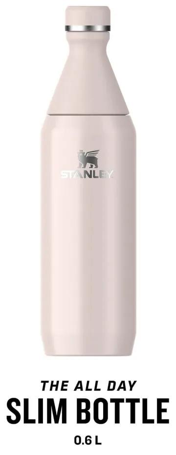 Bottiglia in acciaio inox rosa chiaro 600 ml All Day Slim - Stanley