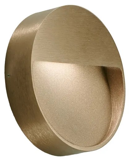 Light Point - Serious 2 Applique da Parete IP54 2700K Brass LIGHT-POINT