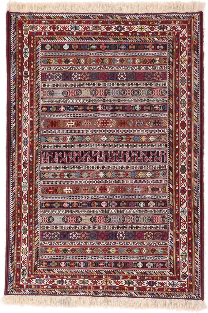 Kilim Tappeto persiano 200 x 140 (Iran) Tessuto A Mano