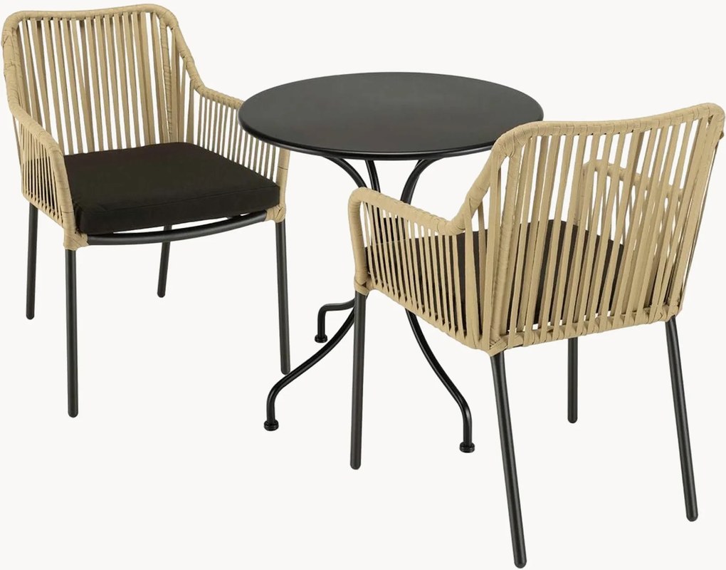 Salotto da giardino Malo, set da 3